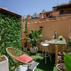 Rooftop Boho Loft Spanish Steps , Roma Italia